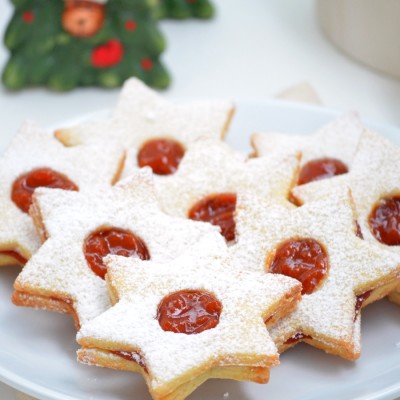 Biscuiti Linzer – Linzer cookies