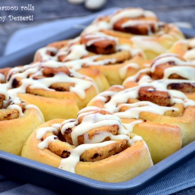 Cinnamon rolls – rulouri cu scortisoara