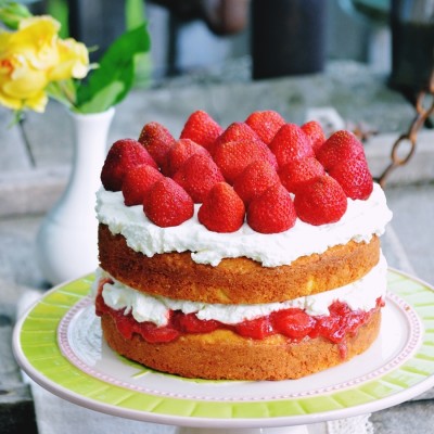 Victoria Sponge Cake – Tort Victoria