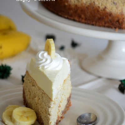 Banana Cream Cheesecake