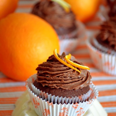Chocolate Orange Cupcakes – Cupcakes cu ciocolata si portocale