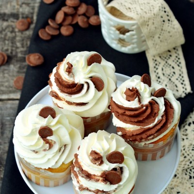 Cupcakes Ferrero Rocher