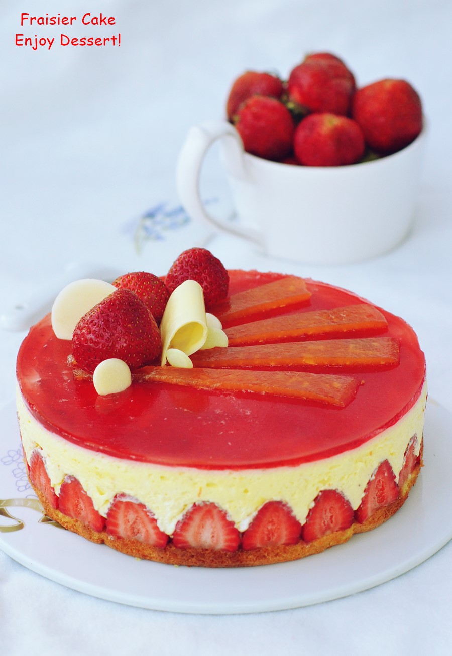 Tort Fraisier - Fraisier Cake