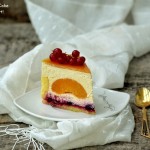 Entremet cu piersici si fructe de padure_2